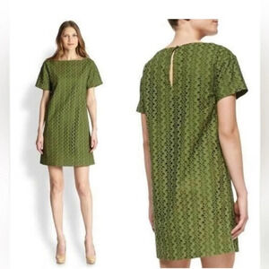Kate Spade Green Dress Casual Dress Sheath size 6